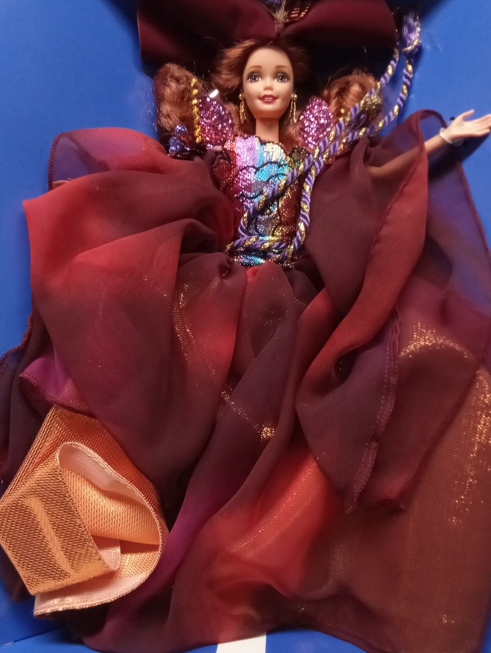 Decorative poster/page with Barbie image